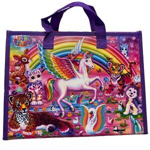 Lisa Frank Folder with Coloring Book Stickers Puzzles 2016